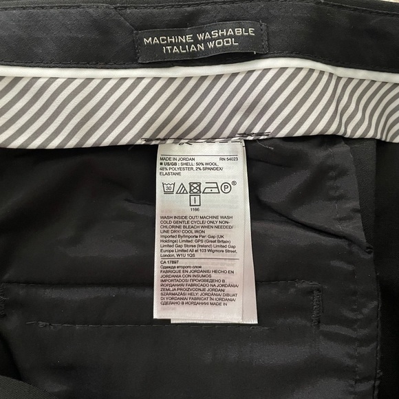 NWT Banana Republic Black Ryan Pants - Picture 5 of 5